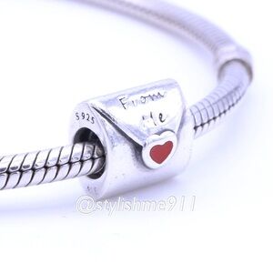 Authentic PANDORA Retired Love Letter Charm - 790894EN09